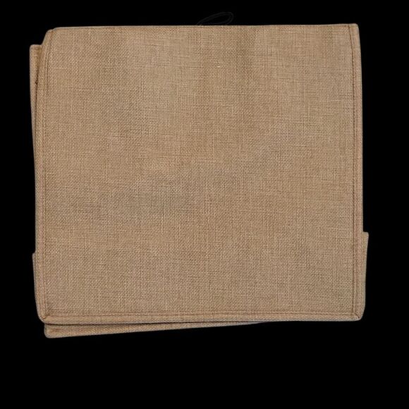 Stylish Tan Tote Bag with Graphic Design - Picture 2 of 9